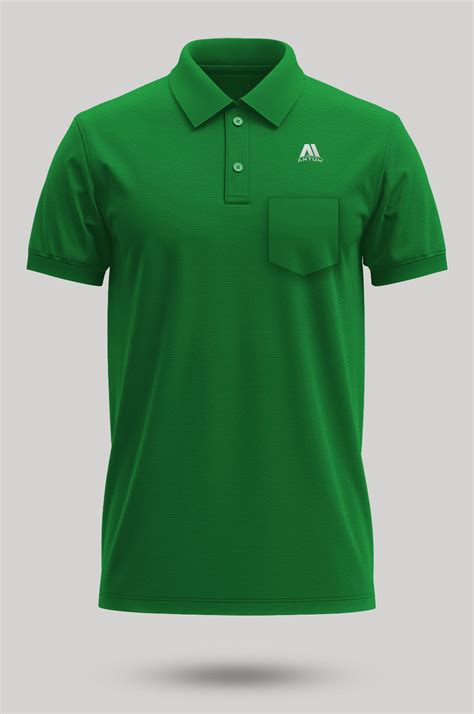 Green Colour Polo T-shirt (Premium Collection) – Antum Apparels
