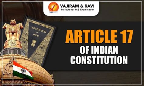 Article 17 of Indian Constitution, Enforcement, Significance