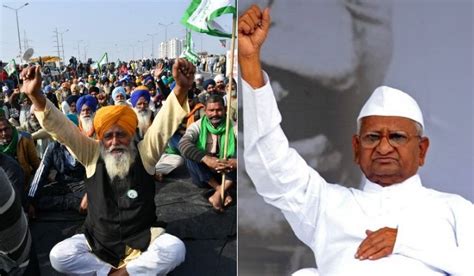 Why farmers' protest in Delhi is different from Anna Hazare's IAC of ...