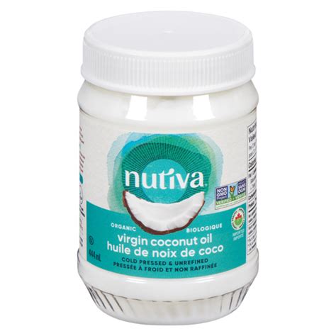 Buy Nutiva Organic Coconut Oil Virgin 444 ml | Sobeys Inc.