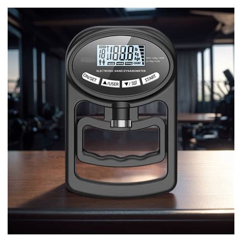 Grip Strength Tester 265Lbs/120Kg Grip Strength Ergonomic Hand Grip ...