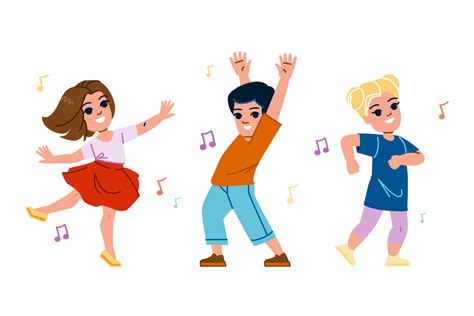 Dancing Kid Vector Graphic by sevvectors · Creative Fabrica