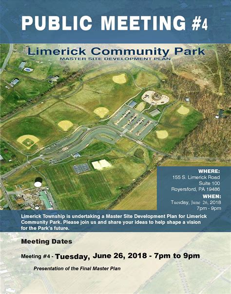 Limerick Community Park Master Plan | Limerick, PA