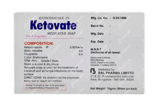 Ketovate Soap 75Gm: Uses, Side Effects, Price & Substitutes