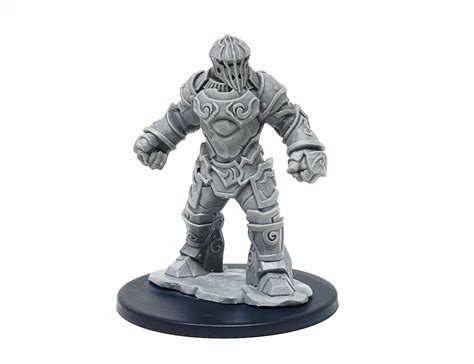 Iron Golem Dungeons and Dragons Miniatures DnD Minis 28mm fantasy ...