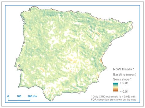 Trends in Vegetation Seasonality in the Iberian Peninsula ...