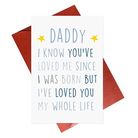 Buy Birthday Card For Daddy,Fathers Day Card,New Dad Cute Birthday ...
