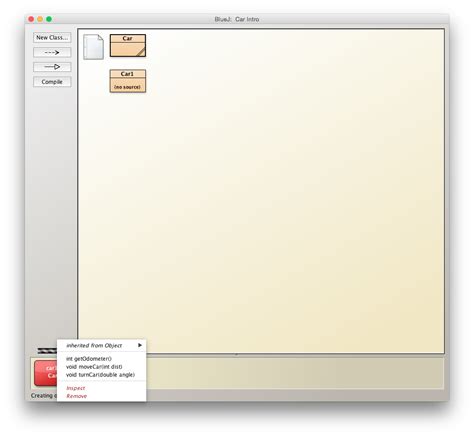 BlueJ GUI 的图像结果