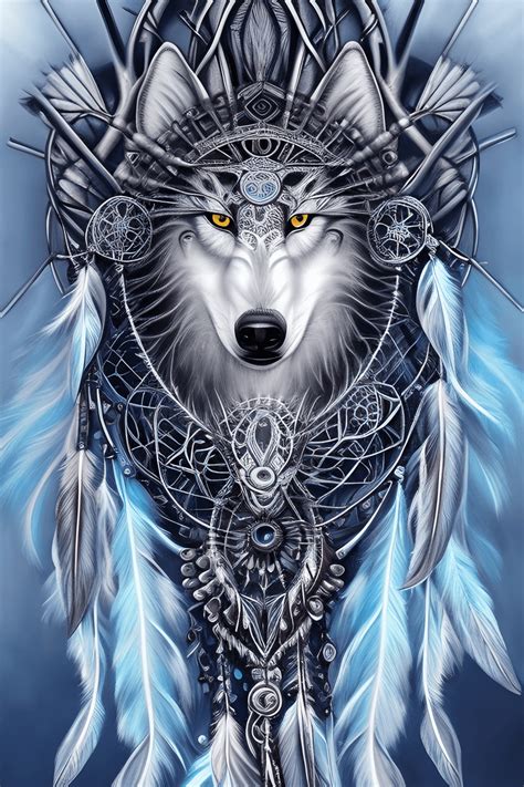 Native American Animal Symbols Wolf