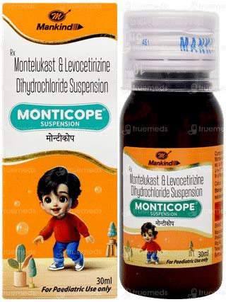 Monticope Suspension 30ML: Uses, Side Effects, Price & Substitutes