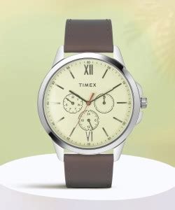 TIMEX Multifunction Beige Dial Analog Watch - For Men - Buy TIMEX ...