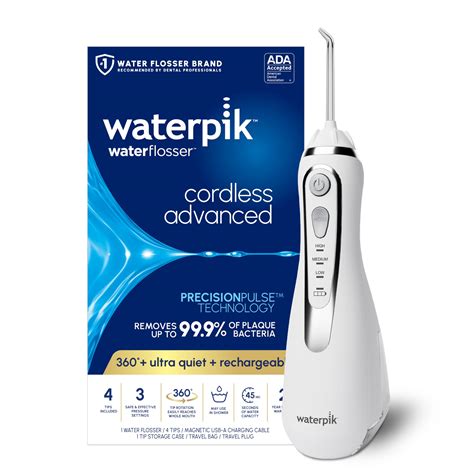 Waterpik Cordless Advanced Water Flosser, Pearly White : Amazon.in ...