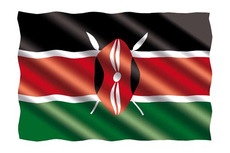 Kenya's Flag Free Stock Photo - Public Domain Pictures