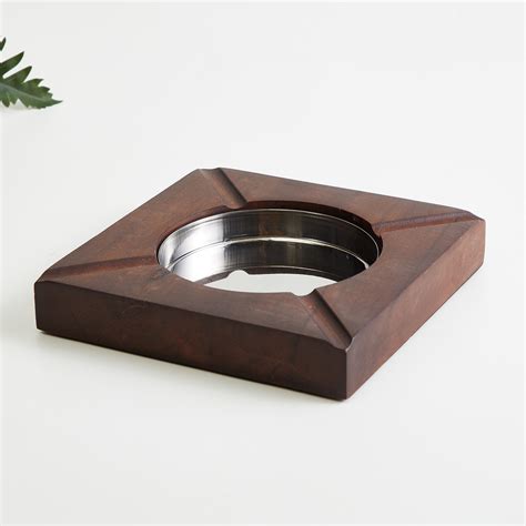 Buy Wexford Stainless Steel Square Ash Tray from Home Centre at just ...