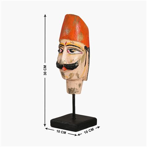 Buy INDIA CIRCUS Godrej Venture Multicolor Printed Sculpture Wooden ...