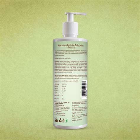 Aloe Vera Intense Hydration Body Lotion 500ml – Khadi Essentials