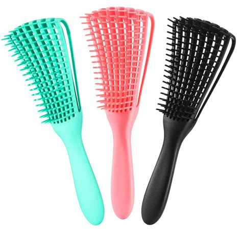 Wet Detangler Brush For Curly Hair - Curly Hair Style