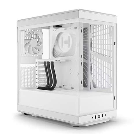 Buy Hyte Y40 ATX PC Case (White)| mdcomputers.in