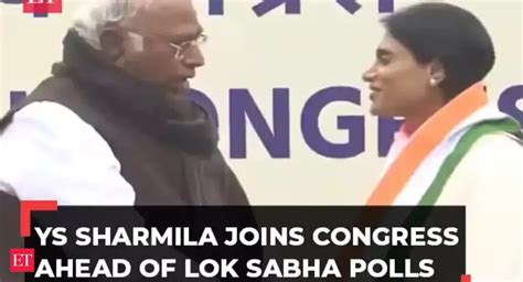 YS Sharmila: YS Sharmila, Andhra CM Jagan Mohan Reddy’s sister, joins ...