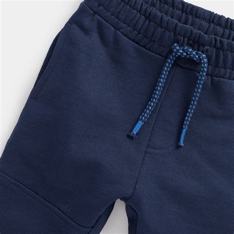 Buy Mothercare Boys Full Sleeves Jogger Set -Pack Of 2-Navy Online at ...