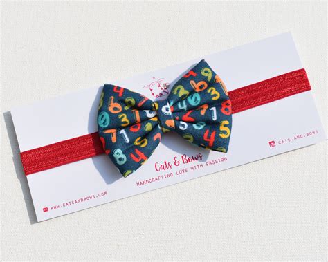 Numerical Headband – Cats&Bows