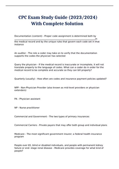 Free CPC Study Guide 的图像结果