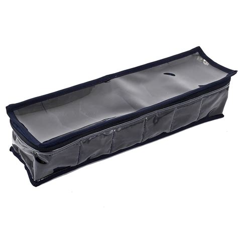 Kuber Industries Watch Case With 6 Roll|Wrist Watch Holder|Watch ...