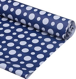 Mopak Decor 5 Meter KitchenRoll ShelfMat Roll Blue Dot Mat Size -45x500 ...