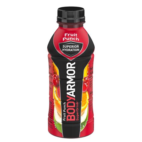 BODYARMOR Sports Drink, Fruit Punch, 16 fl oz , 1 count – Walmart ...