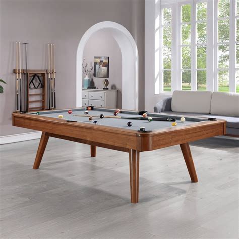 Elton 7' Pool Table in Walnut Mist – Mr. Everythingpooltable