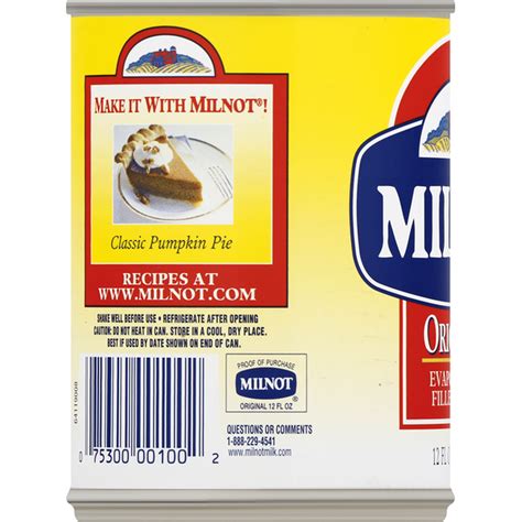 Milnot Evaporated Filled Milk, Original (12 fl oz) Delivery or Pickup ...