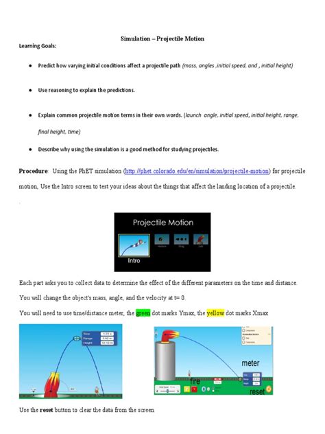 Image result for Projectile Simulation Python