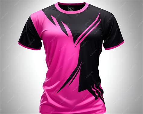 Premium Photo | Pink tshirt design