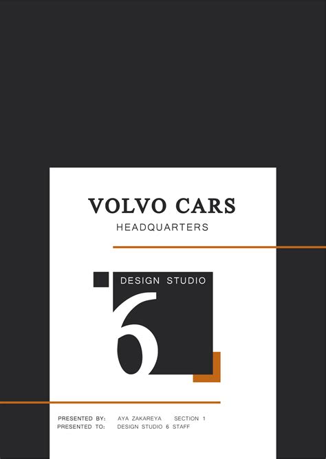 VOLVO HEADQUARTERS :: Behance
