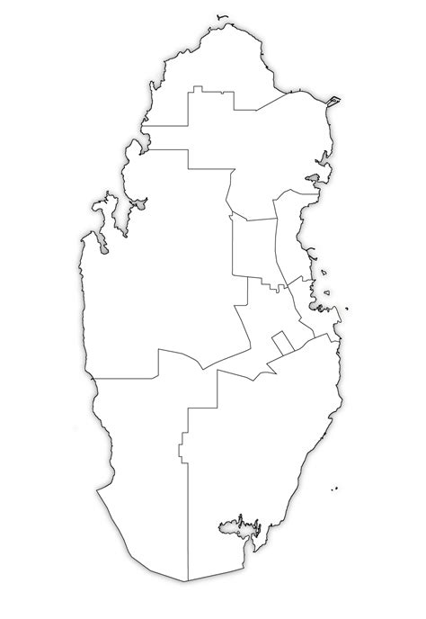 Qatar Political Map