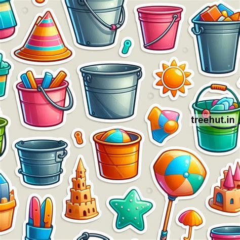 Printable Bucket Stickers and 6 Craft Activities for Kids, Adults ...