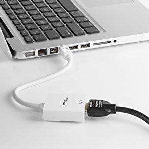 AmazonBasics Mini DisplayPort (Thunderbolt) to HDMI Adapter - White ...