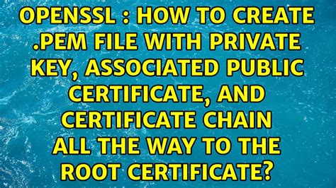 Image result for How to Create PEM File