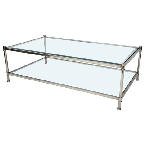 30 Photos Why Rectangle Glass Chrome Coffee Tables Remain a Stylish Choice