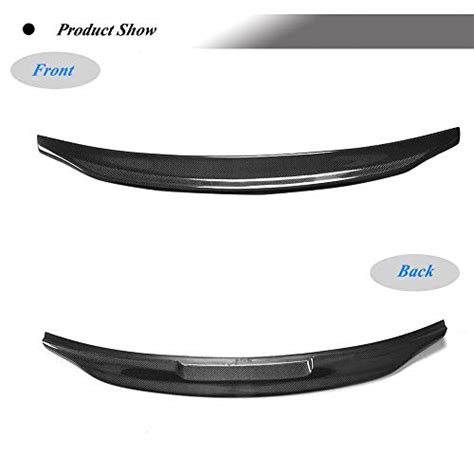 JC SPORTLINE Carbon Fiber Trunk Spoiler for Audi A5 S5 RS5 Convertible ...