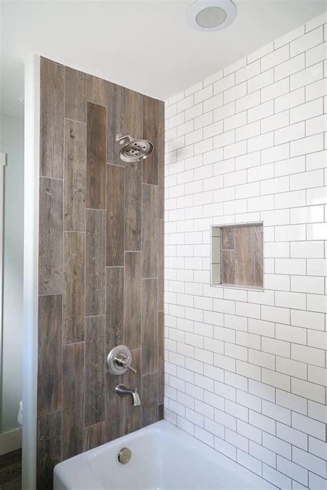 Farmhouse Bathroom Renovation — Custom Shower and Wall Niche