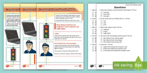 KS1 Computer Science Reading Comprehension | Twinkl