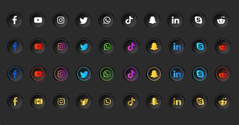 Social Media Icons Collection — Teletype