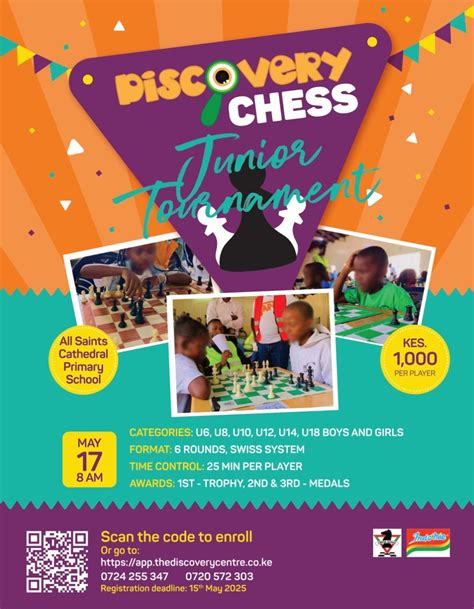 The Discovery Chess Junior Tournament, All Saints Cathedral Primary ...