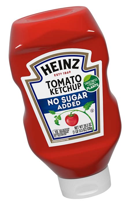 Tomato Ketchup with No Sugar Added - Products - Heinz®