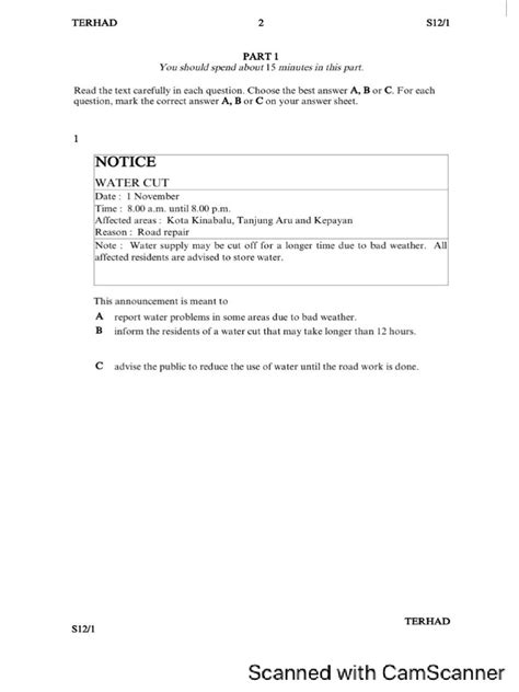 Image result for English Paper One