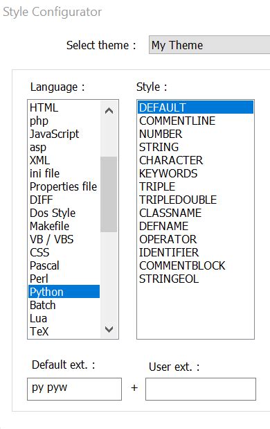 Notepad++ Python Syntax Highlighting 的图像结果