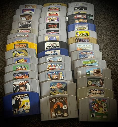 Nintendo 64 Games List
