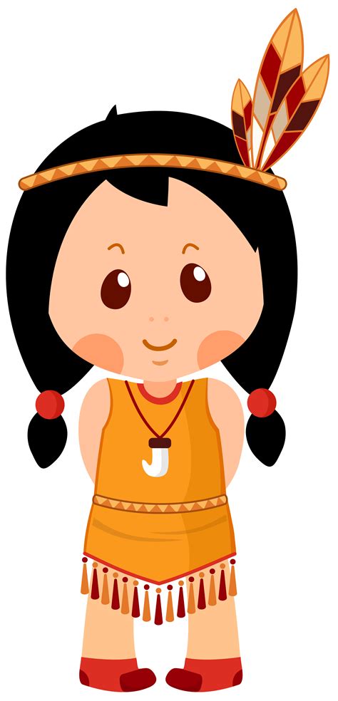 Cartoon Native American Drawing – Free Clipart #3208995 | Clipart Library