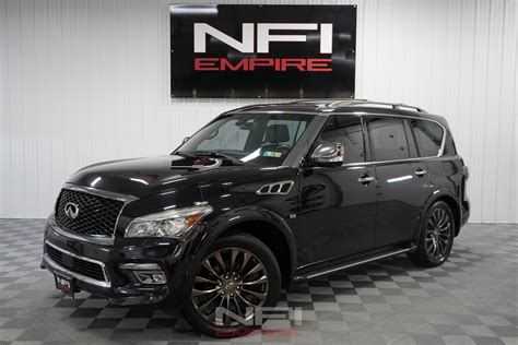 Used 2015 INFINITI QX80 Sport Utility 4D For Sale (Sold) | NFI Empire Stock #N3218A